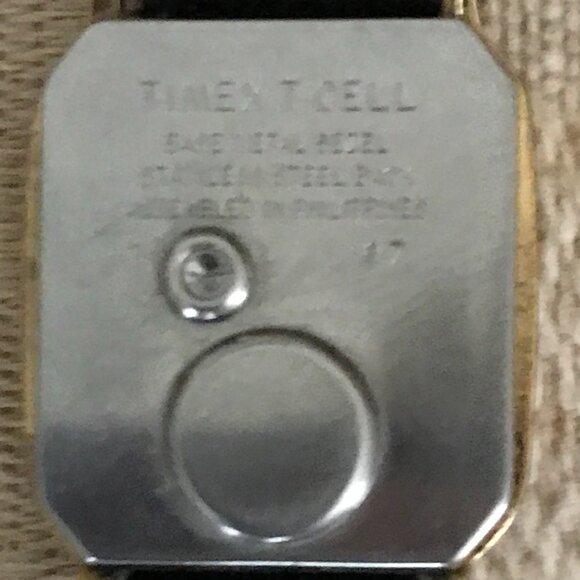 Ladies Timex Illusion T- Cell Gold Tone Quartz Watch - LCD Digital Analog Dial - Picture 3 of 10